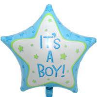 It's A Boy Ster Geboorte Ballon