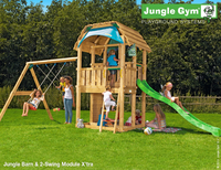 Jungle Gym | Barn + 2 Swing Module X'tra