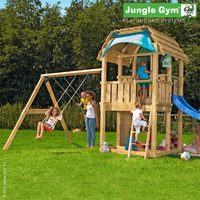 Jungle Gym Barn + Swing