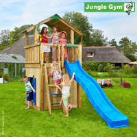 Jungle Gym Chalet + Playhouse