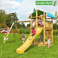 Jungle Gym Fort + Swing