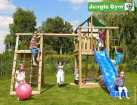 Jungle Gym | Lodge + Climb Module | Deluxe | Paars