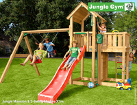 Jungle Gym | Mansion + 2 Swing Module X'tra