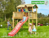 Jungle Gym Playhouse Xl Met Glijbaan