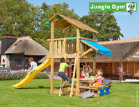 Jungle Gym | Shelter + Mini Picnic | Deluxe | Geel