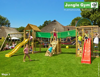 Jungle Gym | Speelparadijs Mega 3 Deluxe | Lichtblauw