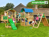 Jungle Gym | Speelparadijs Mega 5 Deluxe | Donkergroen