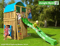 Jungle Gym | Villa + Playhouse 145 | Deluxe | Donkergroen