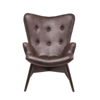 Kare Design Angels Wings Fauteuil Donker Bruin Eco