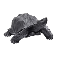 Kare Design Deco Figurine Turtle Black Big
