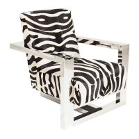 Kare Design Sessel Wildlife Zebra