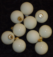 Kerstballen 60mm Wol Wit Nog 2 Op Voorraad