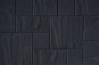 Kijlstra | H2o Excellent Reliëf Square 60x60x5 | Black Emotion
