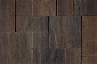 Kijlstra | H2o Excellent Reliëf Square 60x60x5 | Cloudy Brown Emotion