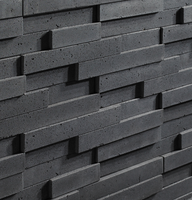 Mbi | Bradstone Basalt Walling Afdekelement 30x30x6 | Antraciet