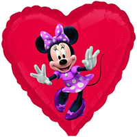 Minnie Mouse Hart Heliumballon