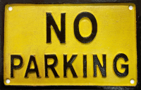Muurplaat No Parking
