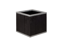 Robusto Plantenbak Cube Black