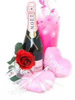 Romantisch Cadeau Champagne Rosé