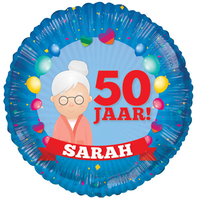 Sarah 50 Jaar Ballon