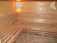 Saunabank Recht, Elzen Breedte 40 Cm