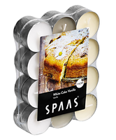 Spaas® Theelichten White Cake Vanilla