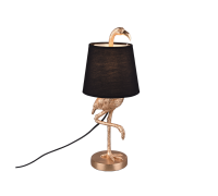 Tafellamp Lola Flamingo Goud 42cm
