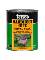 Tenco | Hardhoutolie Royal Teak | Voor Tuinmeubelen | Waterbasis | 1000 Ml.