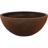 Ter Steege Static Bloempot Bowl 64x27 Cm Roest