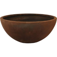 Ter Steege Static Bloempot Bowl 76x31 Cm Roest