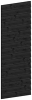 Trendhout | Wandmodule A Potdekselplanken Zwart | 89x220 Cm