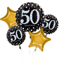 Verjaardag 50 Jaar Ballon Boeket