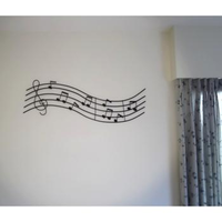 Wanddecoratie Musicmuzieknoten