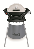 Weber Q 120 Stand Titan+thermometer Excl Hoes
