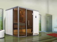 Weka | Premium Design | Sauna Bianco 2 L | 221 X 219 Cm