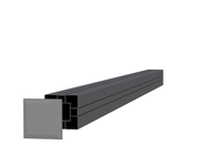 Woodvision | Aluminium Paal Antraciet | 185 Cm