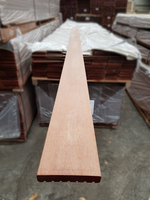 Woodvision Vlonderplank | Hardhout | 25 X 145 Mm | 365 Cm | Glad / Ribbel