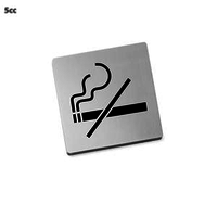 Zack Bordje Verboden Te Roken Indici Vierkant
