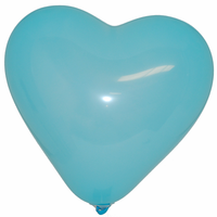 Zakje Extra Ballonnen Om Met Lucht Te Vullen 30 Of 50 Baby Blauwe Hartballonnen