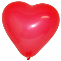 Zakje Extra Ballonnen Om Met Lucht Te Vullen 30 Of 50 Rode Hartballonnen
