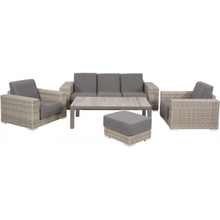 Express London Loungeset Wicker Taupe