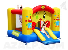 Happy Hop Clown Slide En Hoop Bouncer