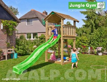 Jungle Gym Cottage Met Glijbaan