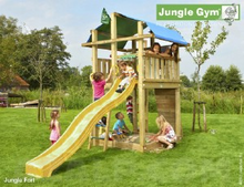 Jungle Gym Fort Met Glijbaan