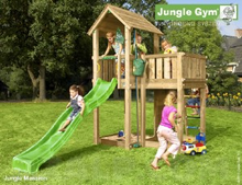 Jungle Gym Mansion Met Glijbaan