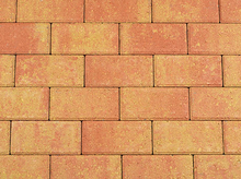Kijlstra | Betonstraatsteen 21x10.5x6 | Terracotta/ Geel