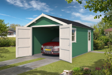 Outdoor Life Products Outdoor Life | Garage Dillon | Jungle Green | 560x320 Cm